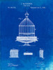 PP683-Faded Blueprint Vintage Birdcage Patent Poster Poster Print - Cole Borders PP683-Faded Blueprint Vintage Birdcage Patent Poster Poster Print - Cole Borders