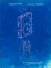 PP124- Faded Blueprint iPod Click Wheel Patent Poster Poster Print - Cole Borders