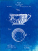 PP670-Faded Blueprint Gyrocompass Patent Poster Poster Print - Cole Borders
