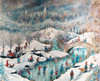 Up In Central Park Poster Print - Bill Bell