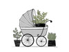 Babys Carriage Poster Print - Annie LaPoint