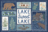 Lakeside Days VI Blue Poster Print - Laura Marshall