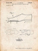 PP655-Vintage Parchment Vintage Bowling Shoes Patent Poster Poster Print - Cole Borders