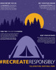 Recreate Responsibly Camping Poster Poster Print - Travel Posters Vintage