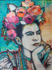 Frida and Florals Poster Print - Hilaire Elizabeth St