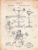 PP642-Vintage Parchment Bowling Pin 1967 Patent Poster Poster Print - Cole Borders