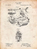 PP980-Vintage Parchment Owen Revolver Patent Art Poster Print - Cole Borders