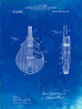 PP638-Faded Blueprint Mandolin Pick Guard Patent Poster Poster Print - Cole Borders