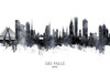 SAo Paulo Skyline Brazil Poster Print - Michael Tompsett