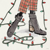 Holiday Fashionistas VI Poster Print - Anne Tavoletti
