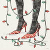 Holiday Fashionistas VII Poster Print - Anne Tavoletti