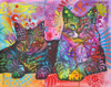 2 Cats Poster Print - Russo Collection Dean