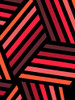 Monochrome Patterns 4 in Red Poster Print - Studio NM