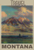 Montana Vintage Poster Poster Print - Travel Posters Vintage