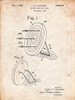 PP613-Vintage Parchment Archery Target and Stand Patent Poster Poster Print - Cole Borders