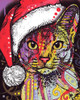 Abyssinian Christmas Edition Poster Print - Russo Collection Dean