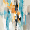 Steps on Sand I Aqua Sq Poster Print - Silvia Vassileva