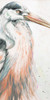 New Orange Heron I Poster Print - Patricia Pinto