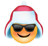 Emoji Sun Glasses Trapper hat Poster Print - Ali Lynne