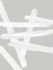 Crossroads White on Gray IV Poster Print - Ellie Roberts