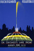Buckingham Fountain-Chicago Travel Poster Poster Print - Travel Posters Vintage