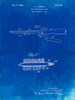 PP595-Faded Blueprint Curling Iron 1925 Patent Poster Poster Print - Cole Borders