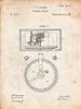 PP546-Vintage Parchment Stock Telegraphic Ticker 1868 Patent Poster Poster Print - Cole Borders