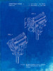 PP548-Faded Blueprint Stage Lighting Patent Poster Poster Print - Cole Borders