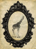 Framed Giraffe Poster Print - Studio SEA
