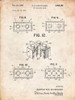 PP919-Vintage Parchment Lego Building Brick Patent Poster Poster Print - Cole Borders