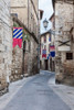 Italy- Umbria. Streets in the historic district of San Gemini Poster Print - Julie Eggers
