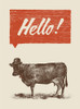 Hello Poster Print - Florent Bodart