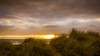 Sunset Through the Dunes Poster Print - Don Schwartz