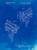 PP495-Faded Blueprint Stage Lights Patent Poster Poster Print - Cole Borders