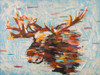 Fractal Moose Poster Print - Studio STA