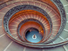 Spiral staircase at the Vatican museum, Rome, Italy Poster Print - Assaf Frank