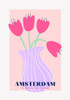 Amsterdam Tulips Poster Print - Athene Fritsch