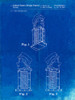 PP441-Faded Blueprint Pez Dispenser Patent Poster Poster Print - Cole Borders