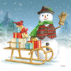 Snowman Family IV Poster Print - Leslie Trimbach