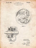 PP839-Vintage Parchment Ford Distributor 1946 Patent Poster Poster Print - Cole Borders