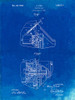 PP834-Faded Blueprint Ford Car Starter Patent Poster Poster Print - Cole Borders