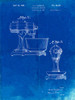 PP337-Faded Blueprint KitchenAid Mixer Patent Poster Poster Print - Cole Borders