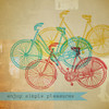 Bikes 1 Poster Print - Stella Bradley