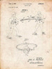 PP804-Vintage Parchment Fencing Game Patent Poster Poster Print - Cole Borders