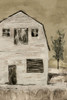Brown Barn VI Poster Print - Chris Paschke