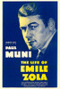 The Life of Emile Zola-1937 Poster Print - Hollywood Archive Vintage