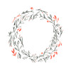 Wreath 5 Poster Print - Erin Lin