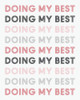 Retro Words IV Pink Poster Print - Apple Portfolio Wild