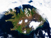 Iceland 2014 Viewed from Space Poster Print - NASA