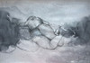 Woman With Naked Back Poster Print - Samira Yanushkova